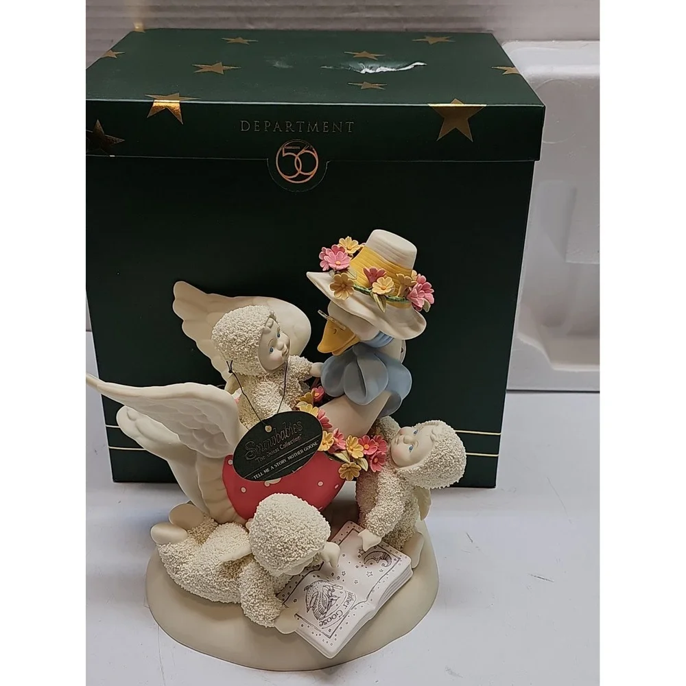 Department 56 Snowbabies The Guest Collection Tell Me a Story Mother Goose